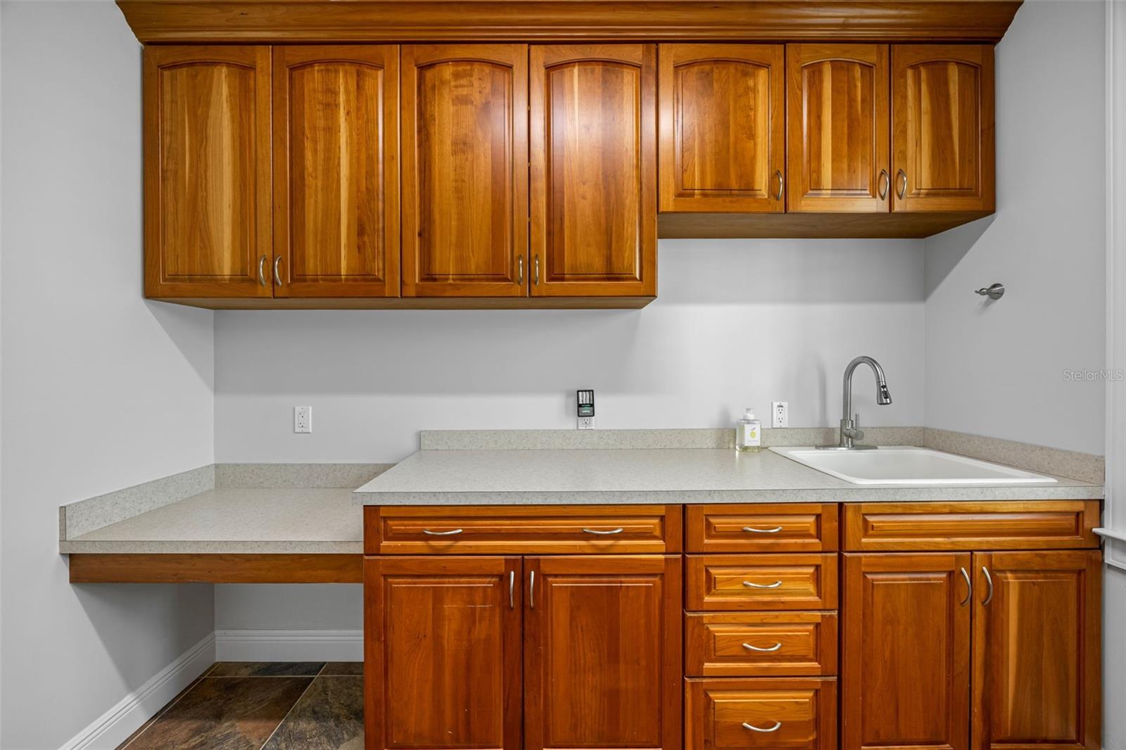 Desk space for your private office off the kitchen