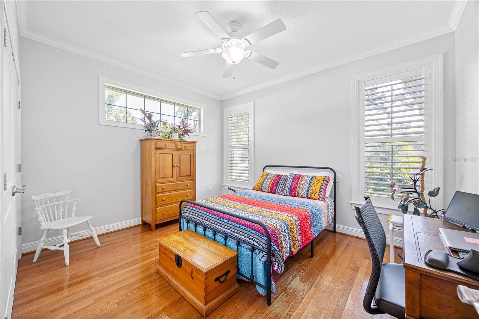 Attached in-law suite with door to the backyard