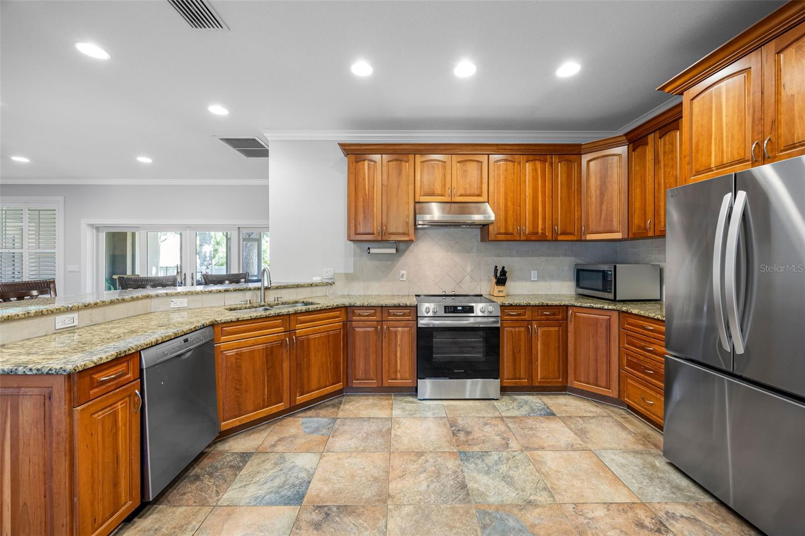 Brand new refrigerator and range