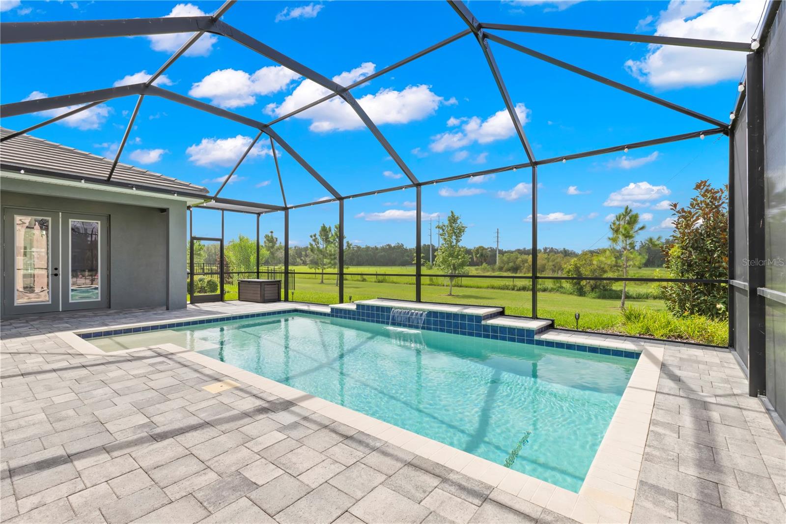 Salt Water Private Pool with Conservation