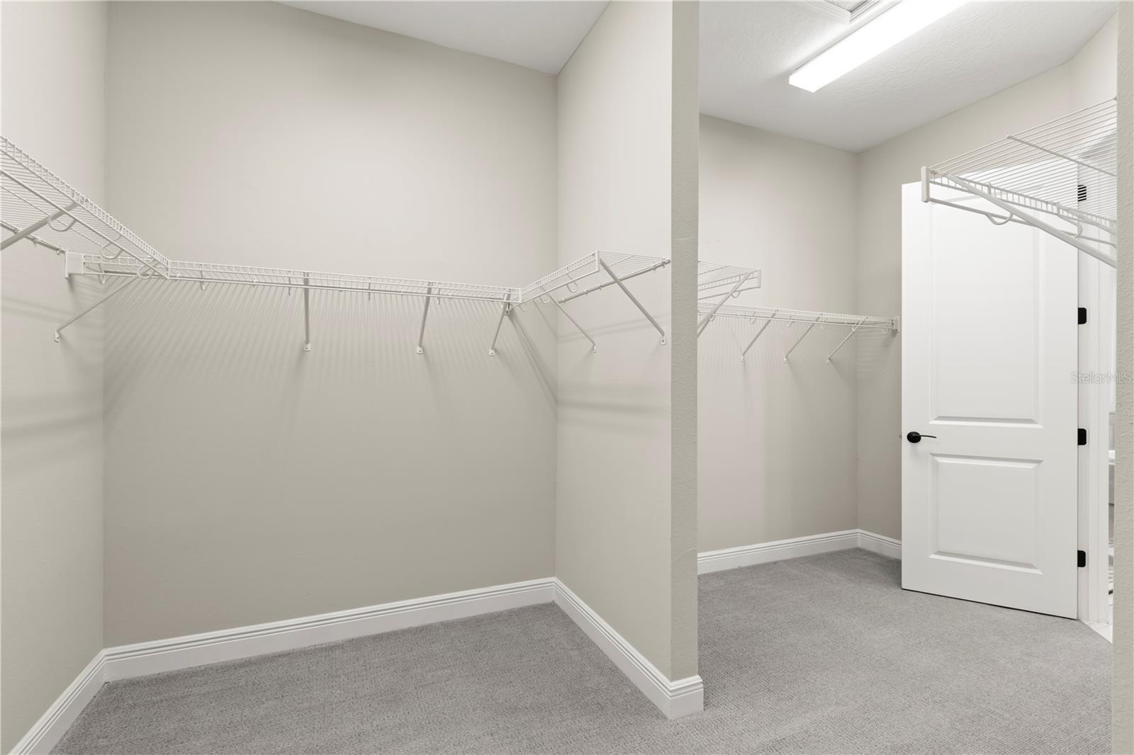 Primary Walk-In Closet