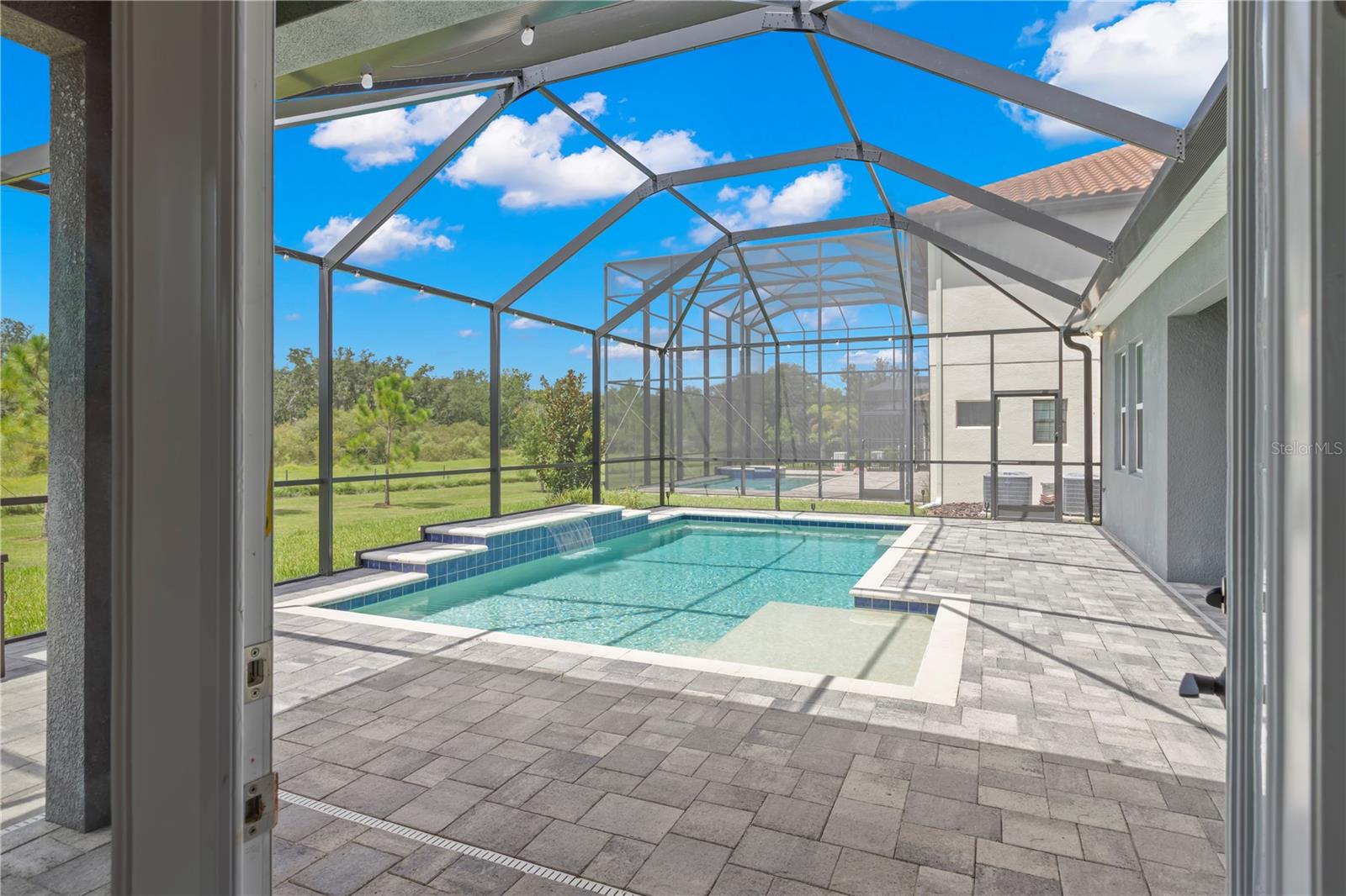 View/French Doors from Bonus Room
