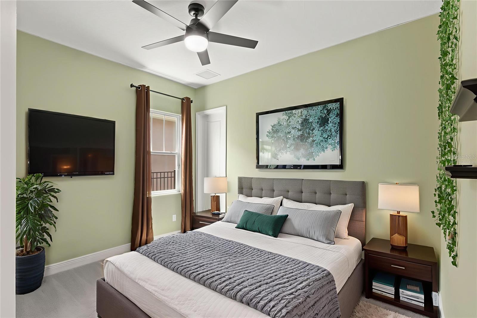Virtually Staged - Third Bedroom