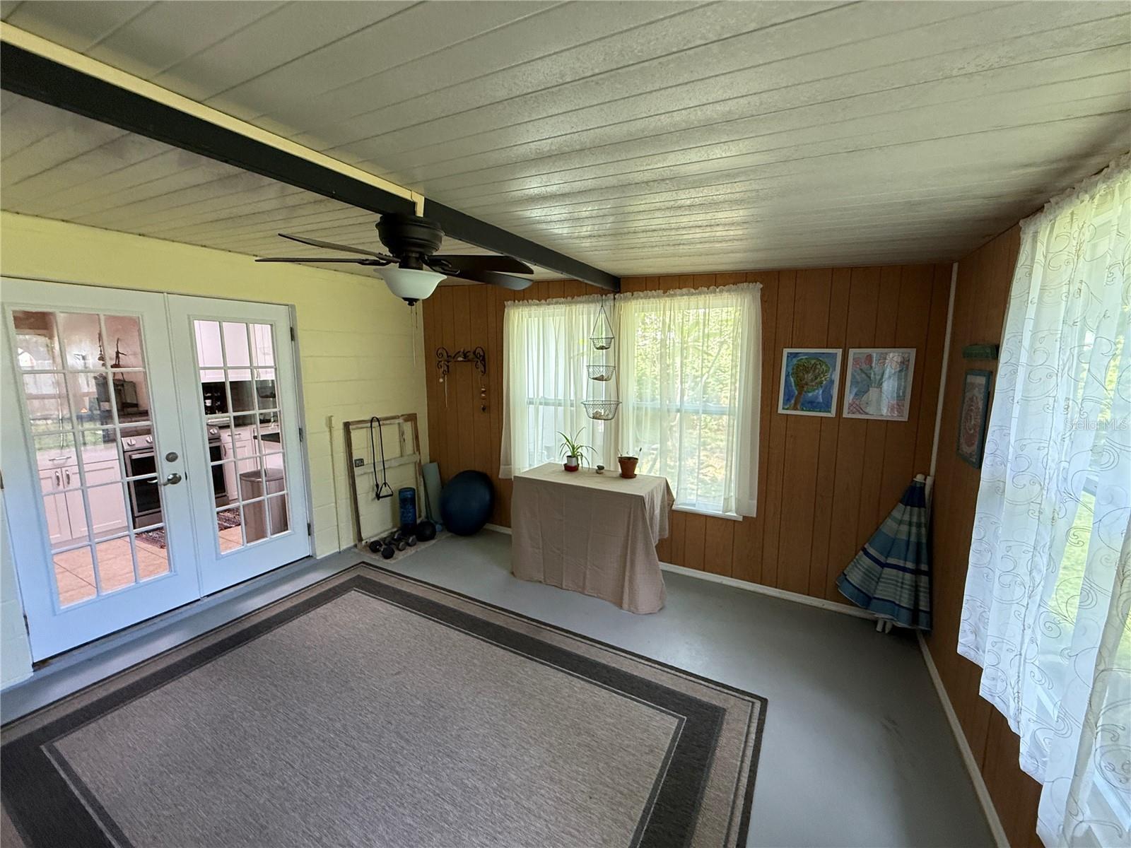 Enclosed Florida Room