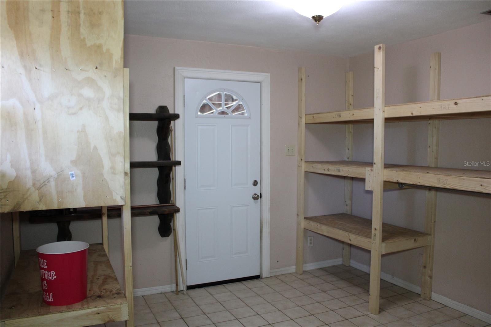 Separate entry to home from laundry room