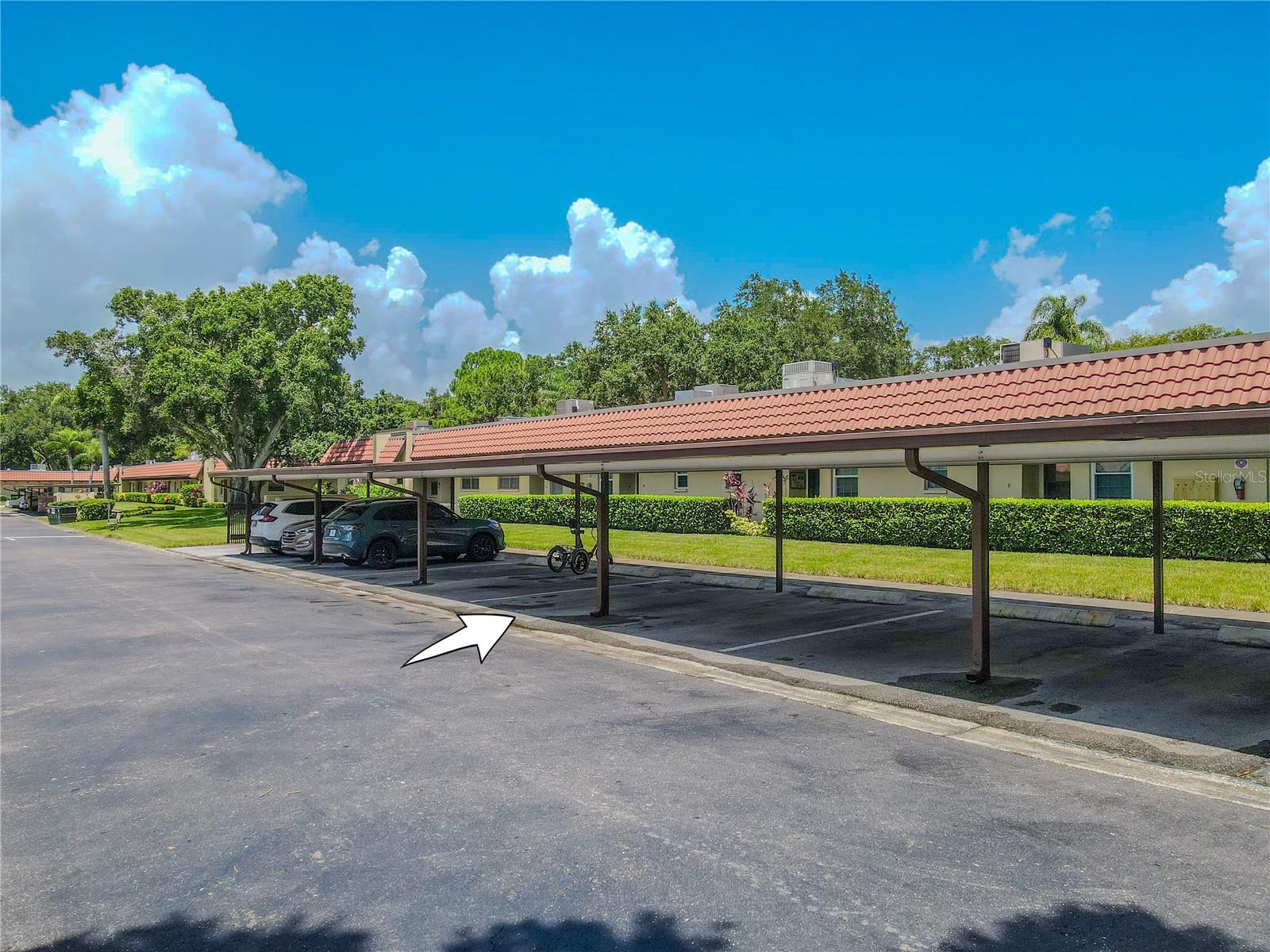 Designated carport