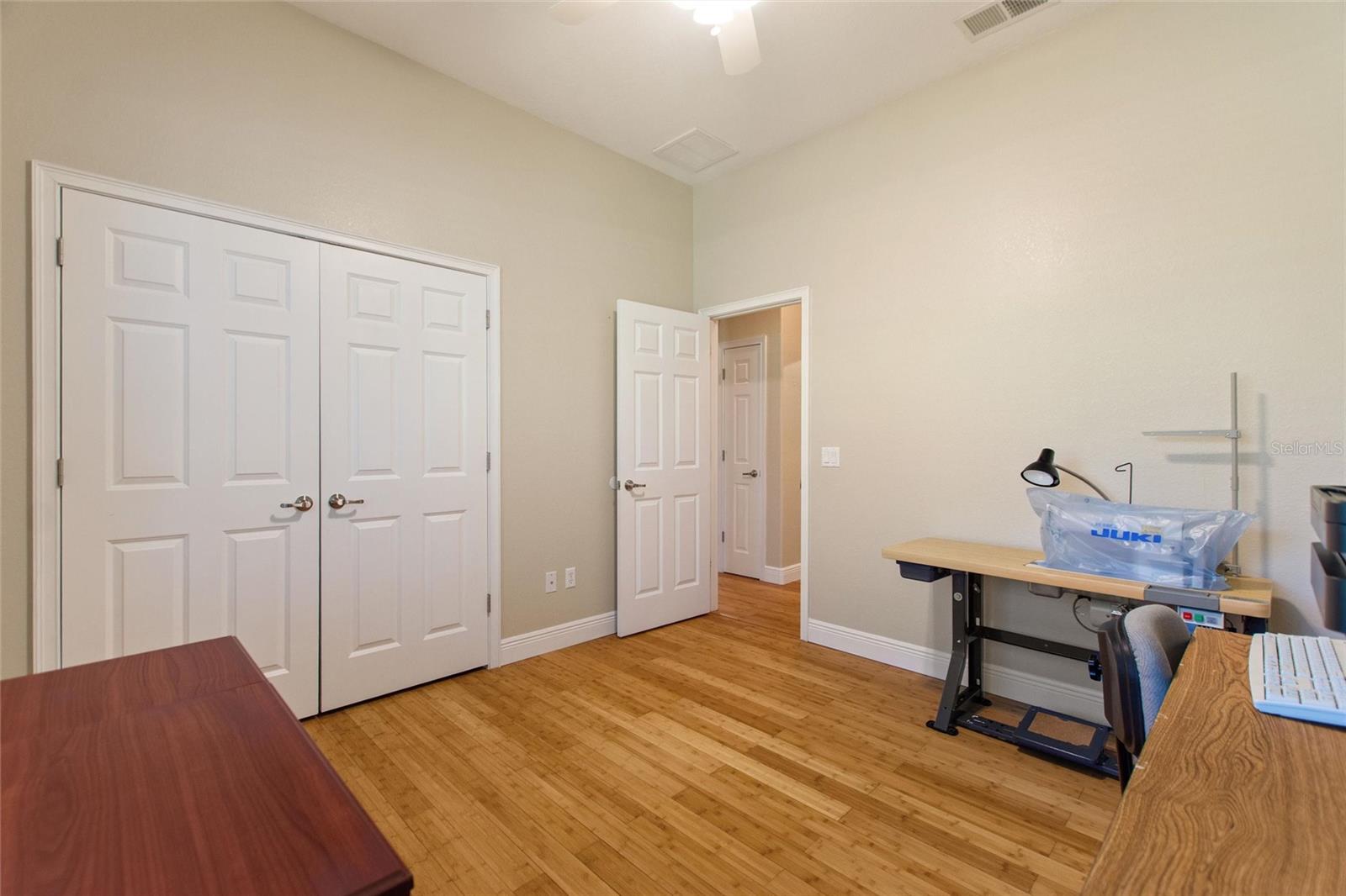 Bedroom 2 with large closet.