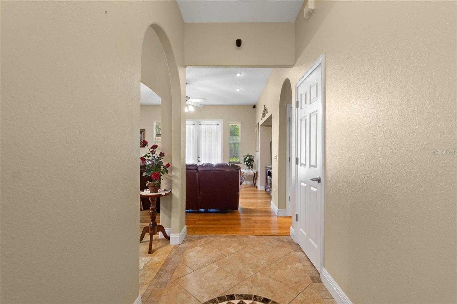 Front Entry with coat closet.