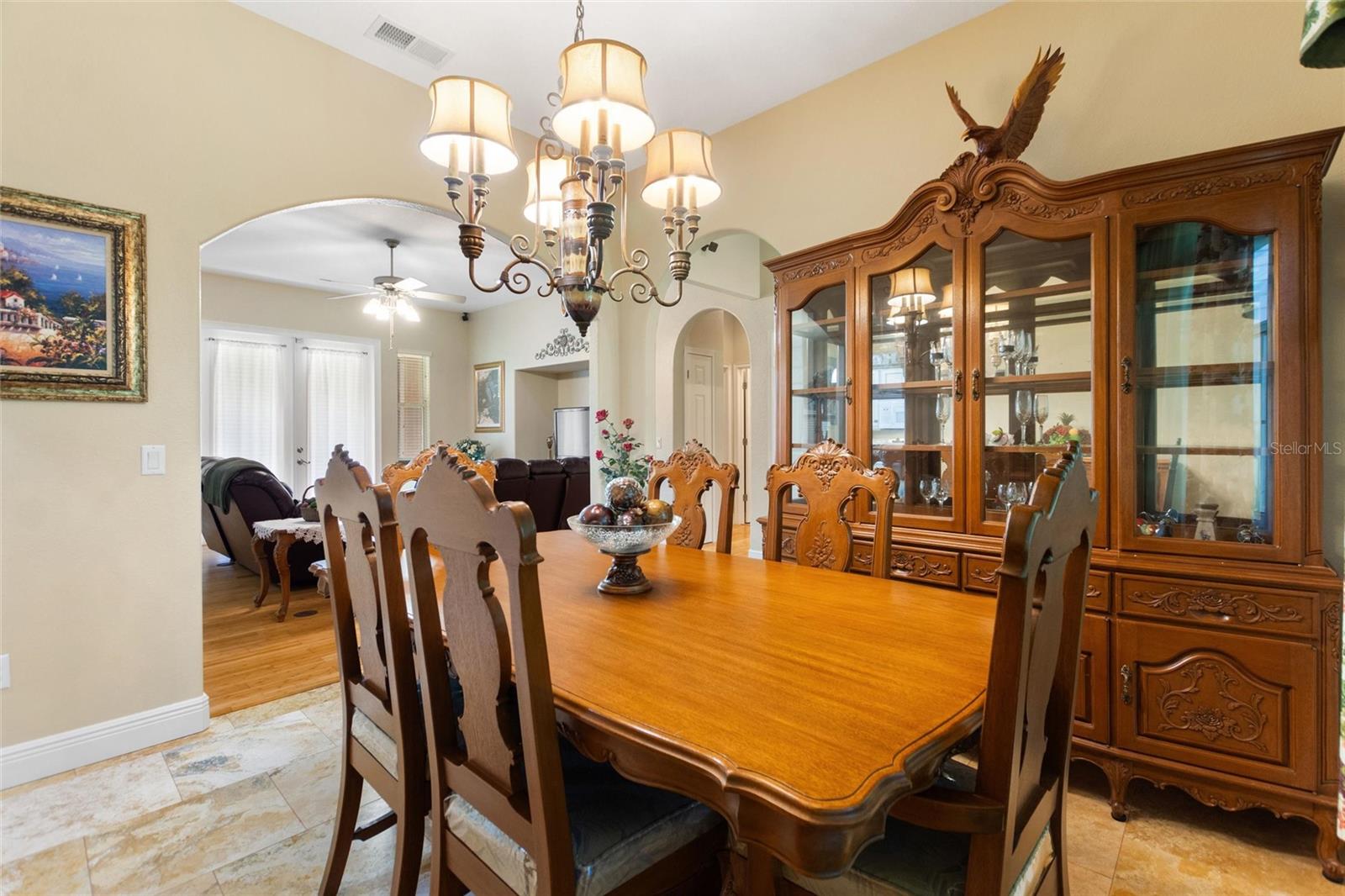 Large Formal  Dining Room.