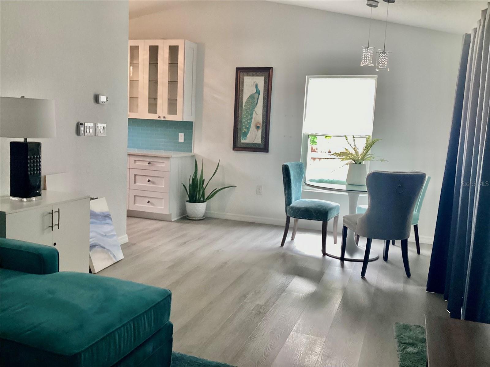 Dining area in-law apartment