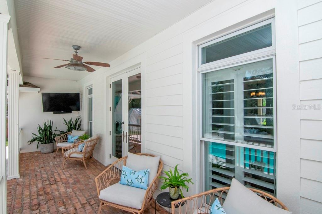 Covered Backyard Porch
