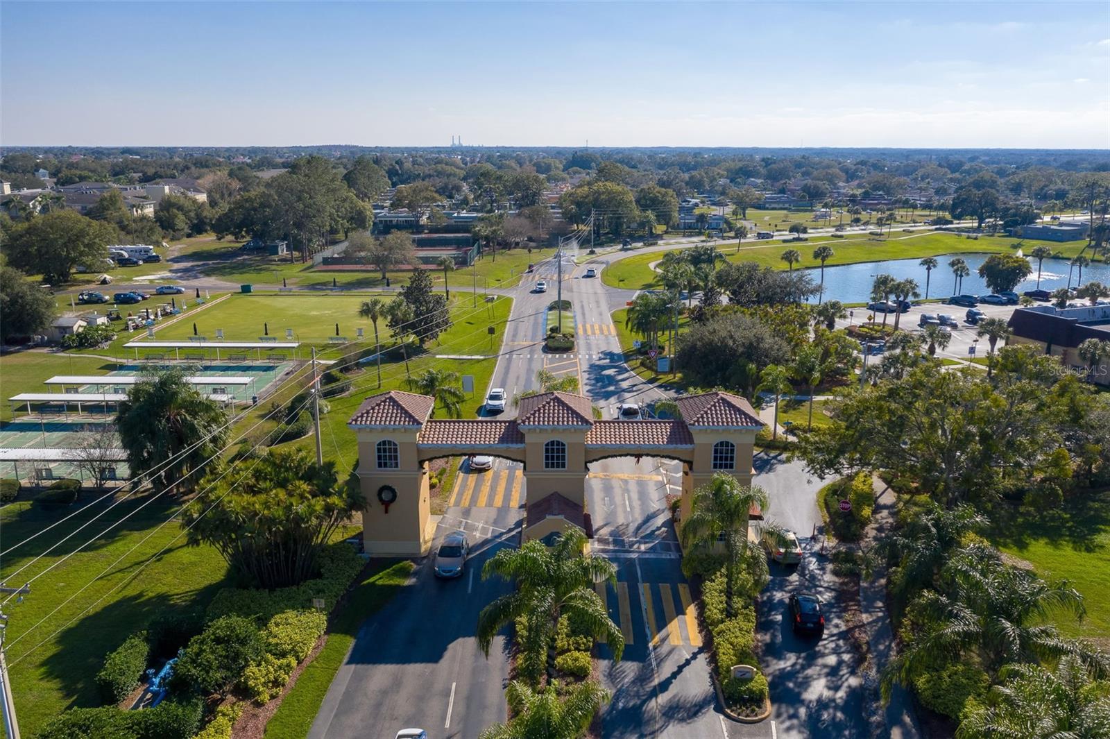 Kings Point Front Gate Entrance