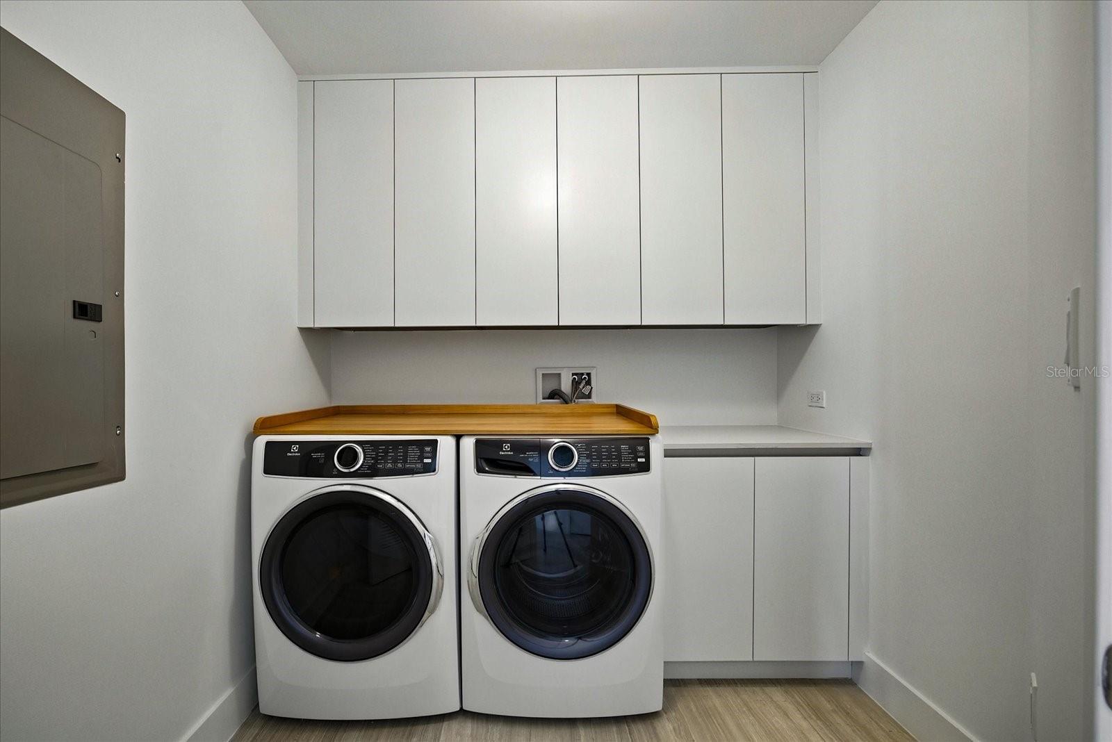 separate laundry room