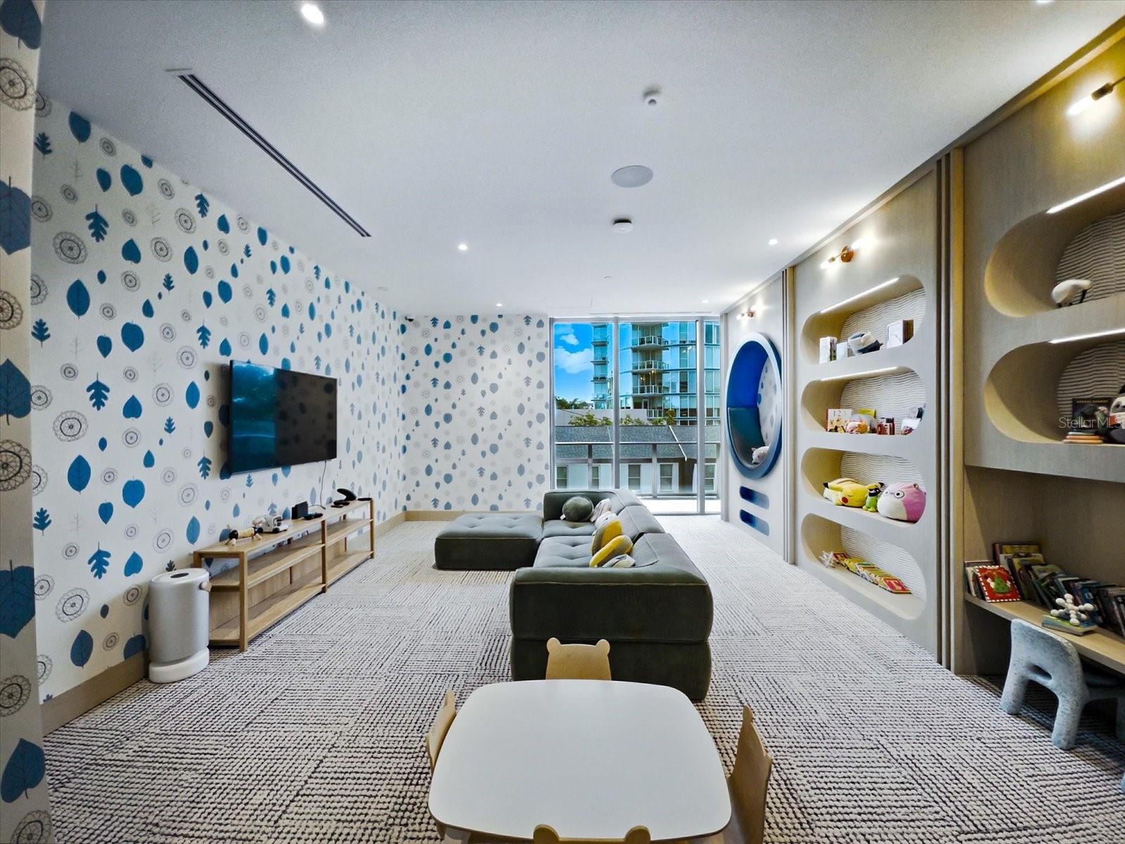 designated kids play suite