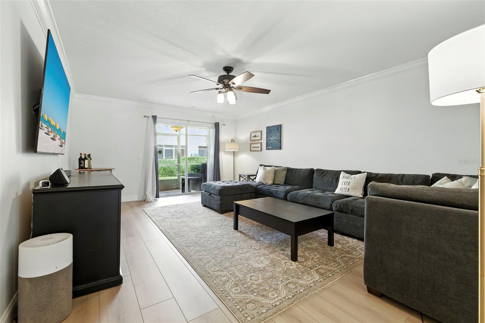 Living Room Sliders to screened porch