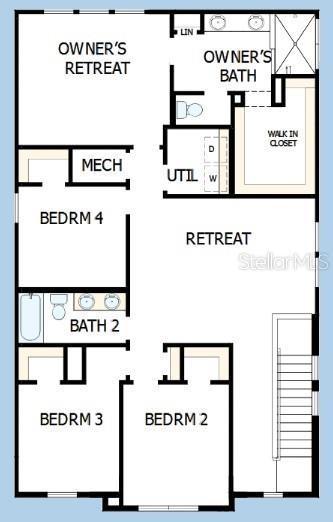 Floor Plan Second Floor