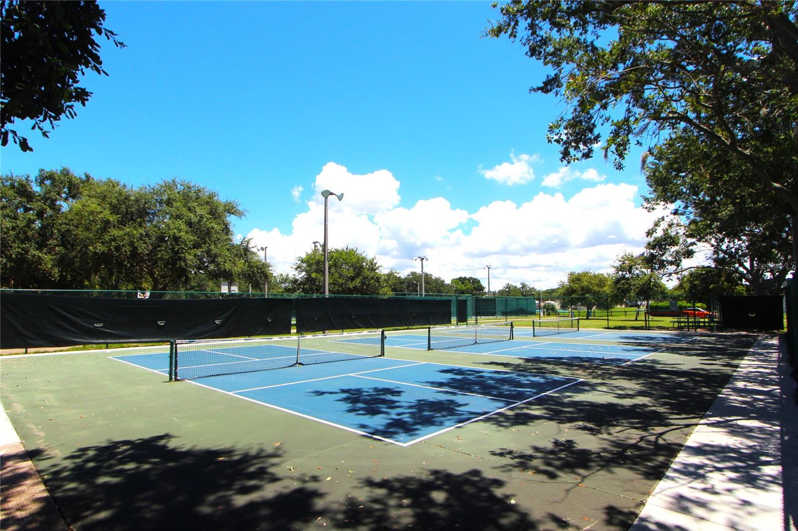 Pickleball courts