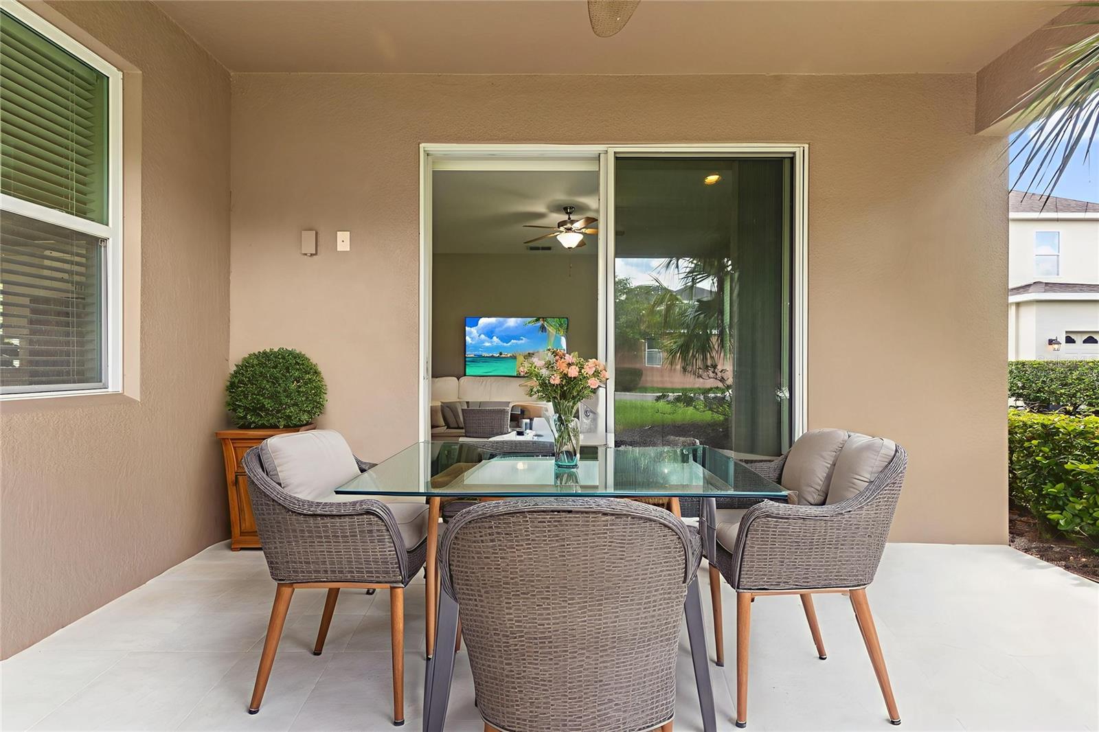 Outdoor Covered Patio-Virtually Staged