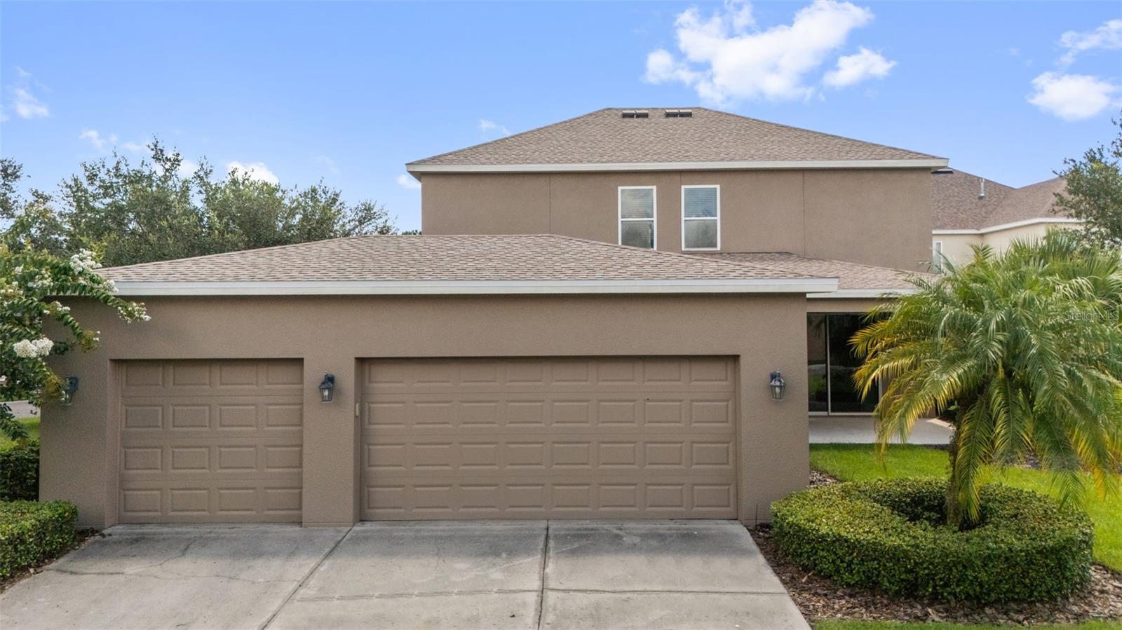 Garage-Rear Of Home