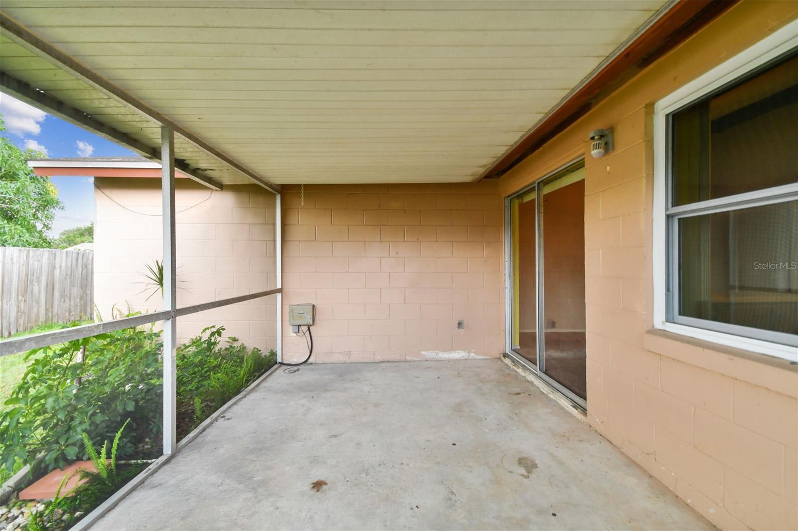 Rear Patio