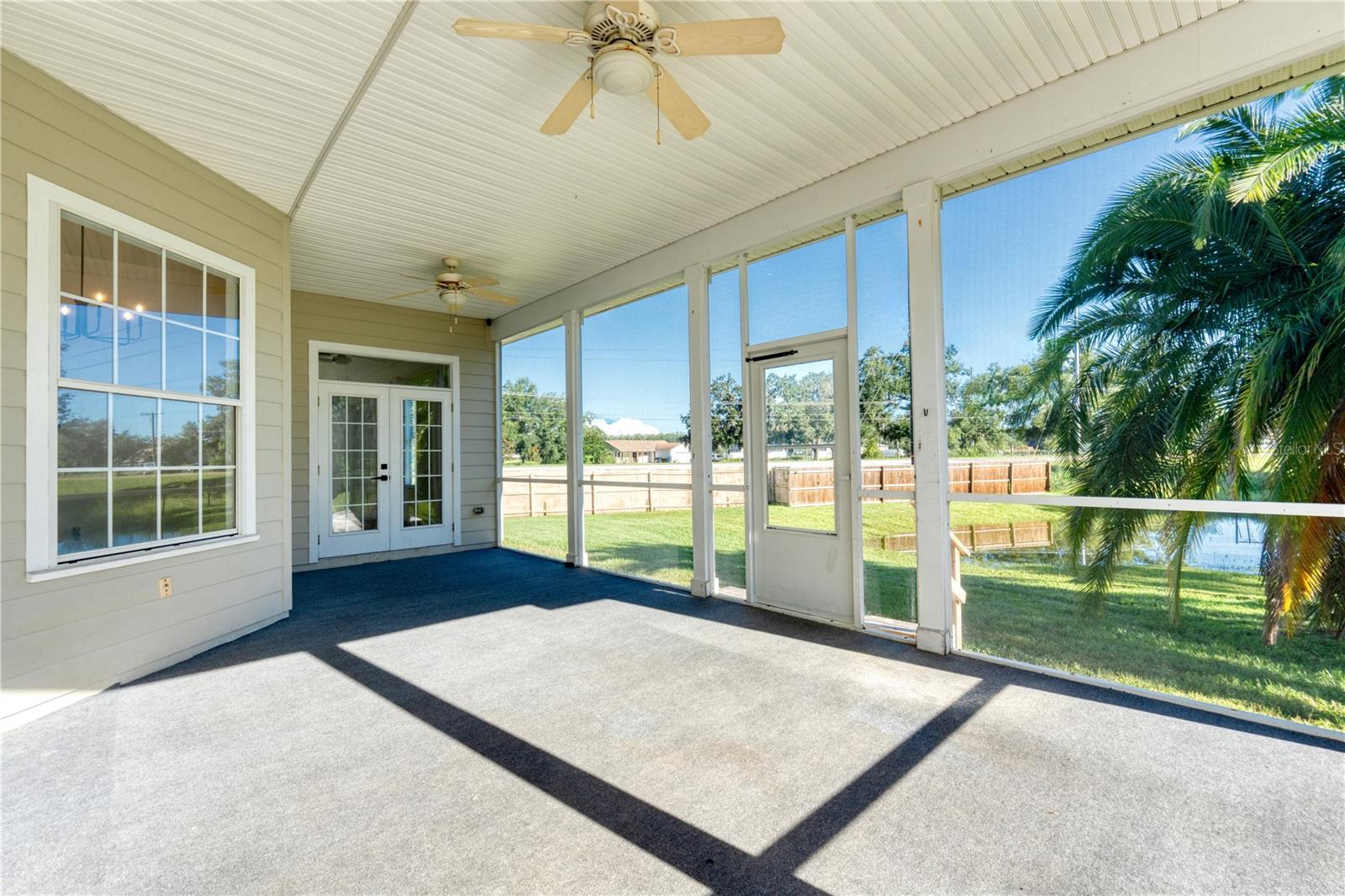 Large Screen Patio
