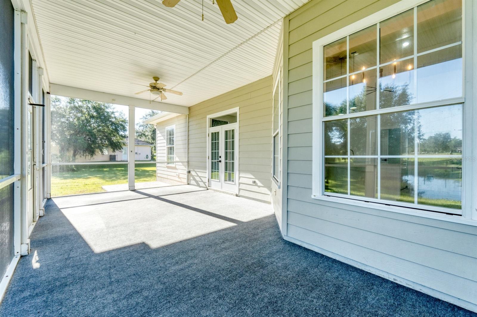 Large Screen Patio