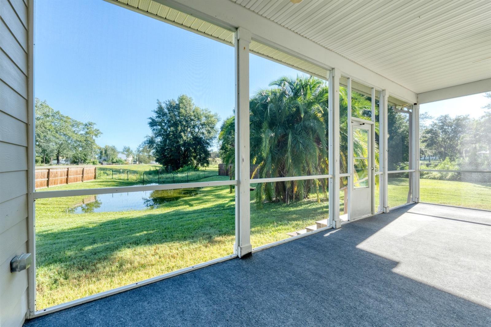 Large Screen Patio