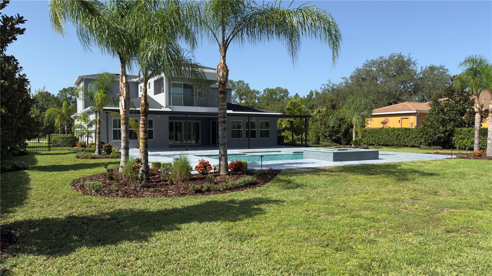 View from back of property