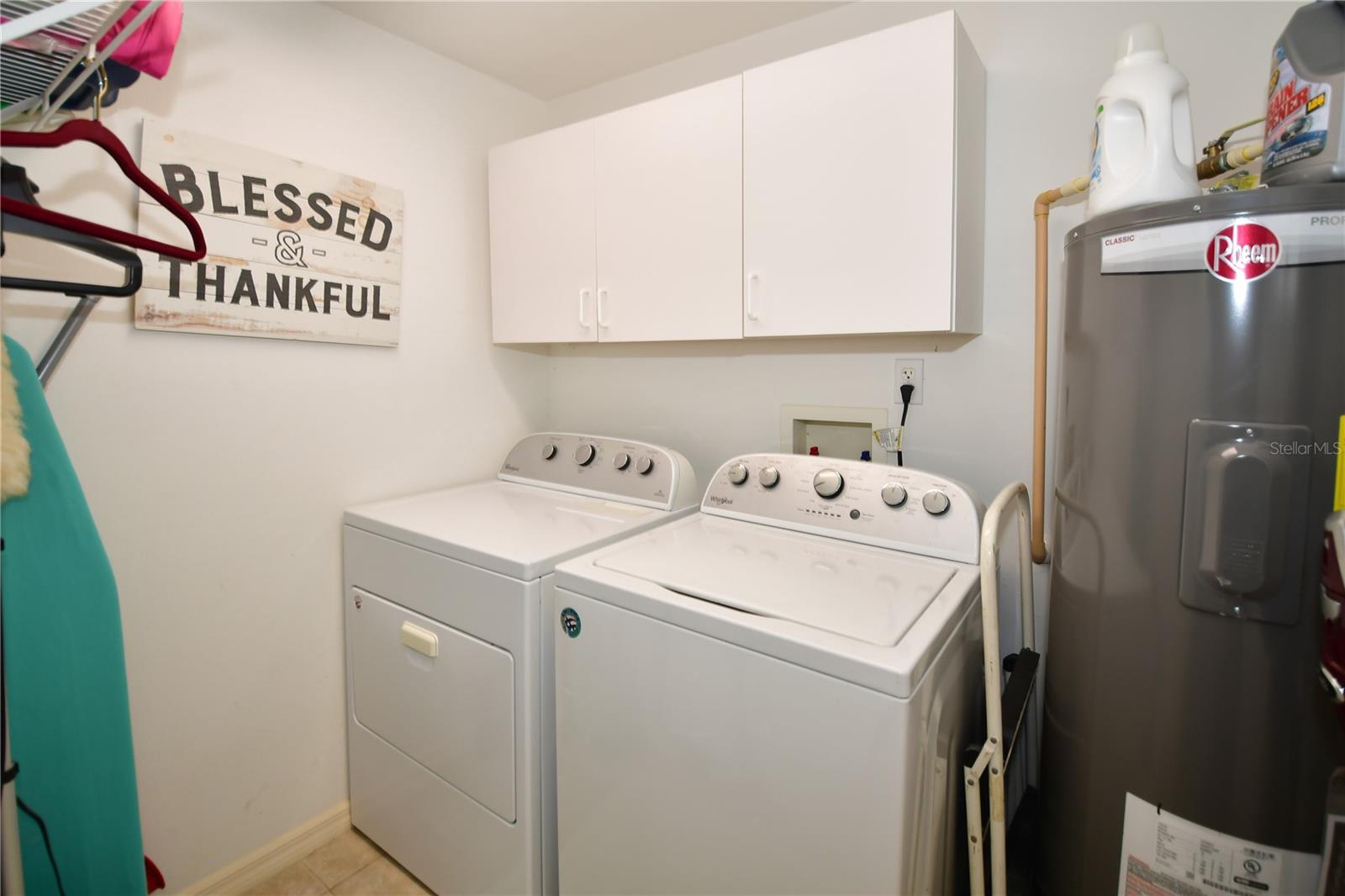 INSIDE unit laundry room