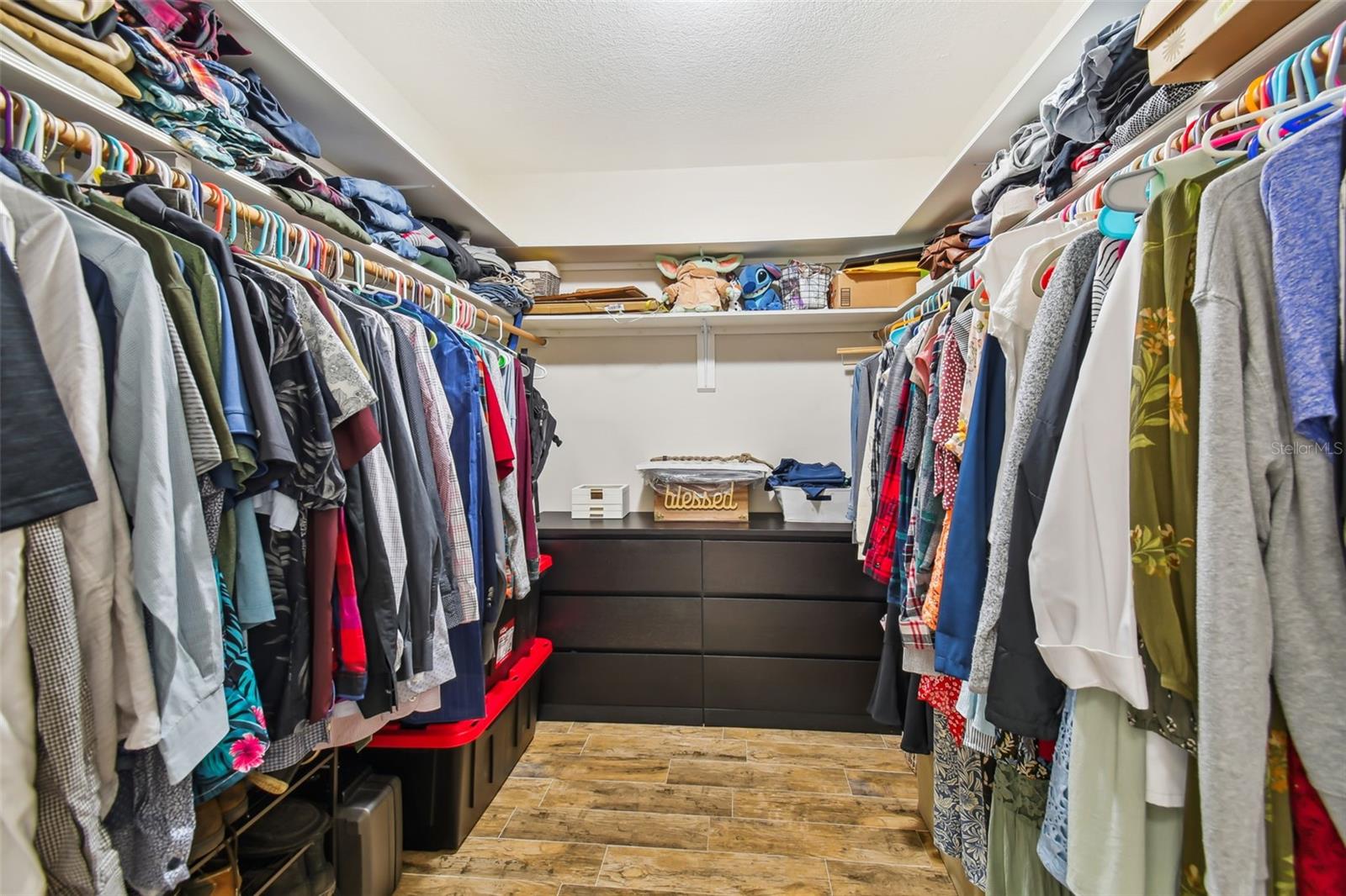Huge walk-in closet