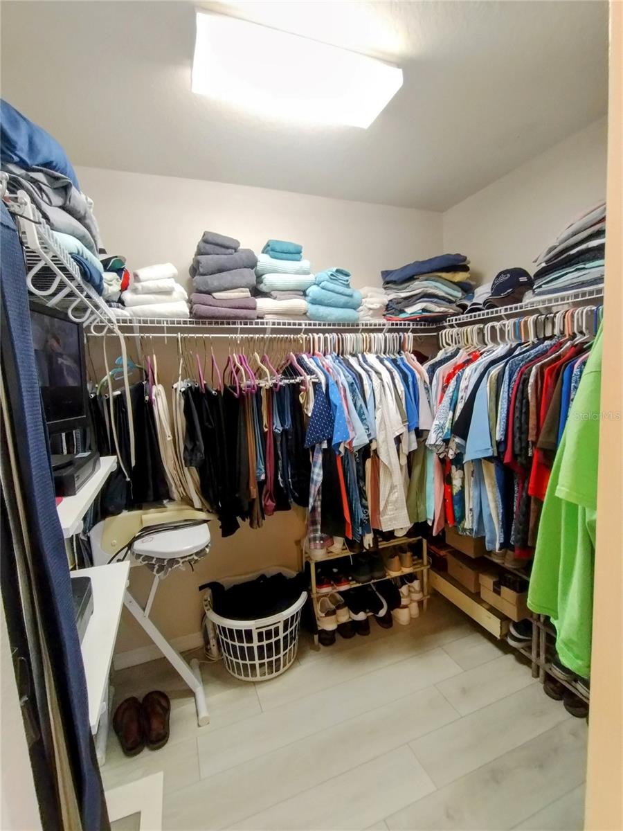 PRIMARY CLOSET