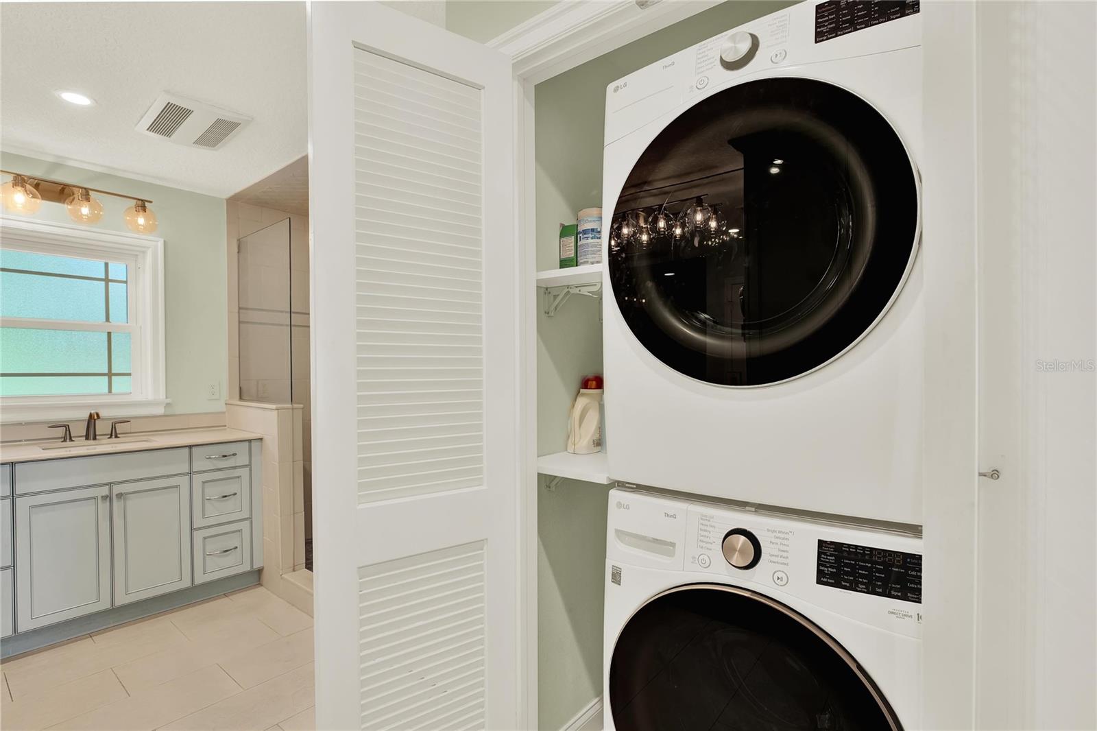 Primary Bathroom/ Laundry