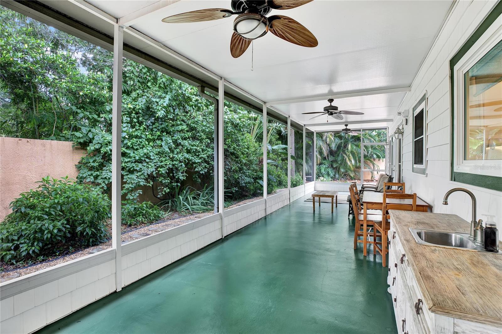 Rear Porch