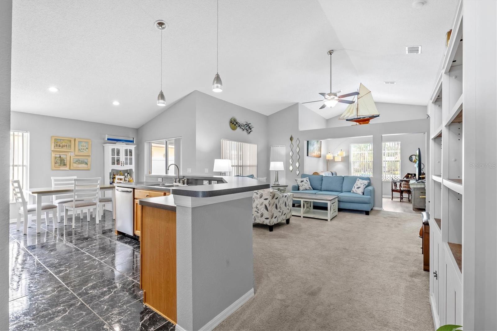 Open floorplan