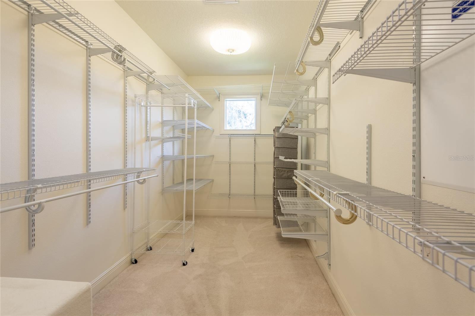 Oversize walk-in closet.