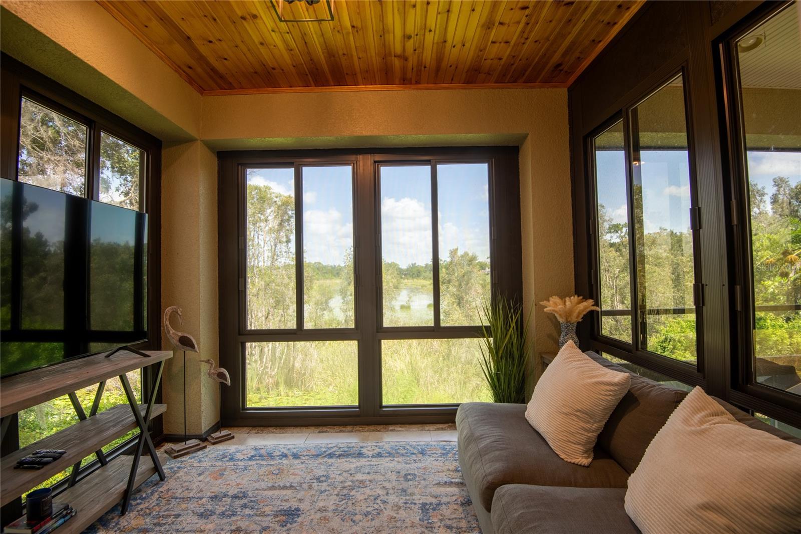 Beautifully enclosed room adjoining the Master bedroom.