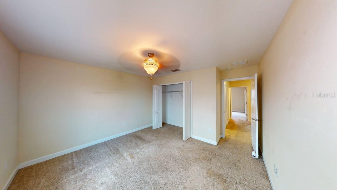 Bedroom 2 from the front of the home