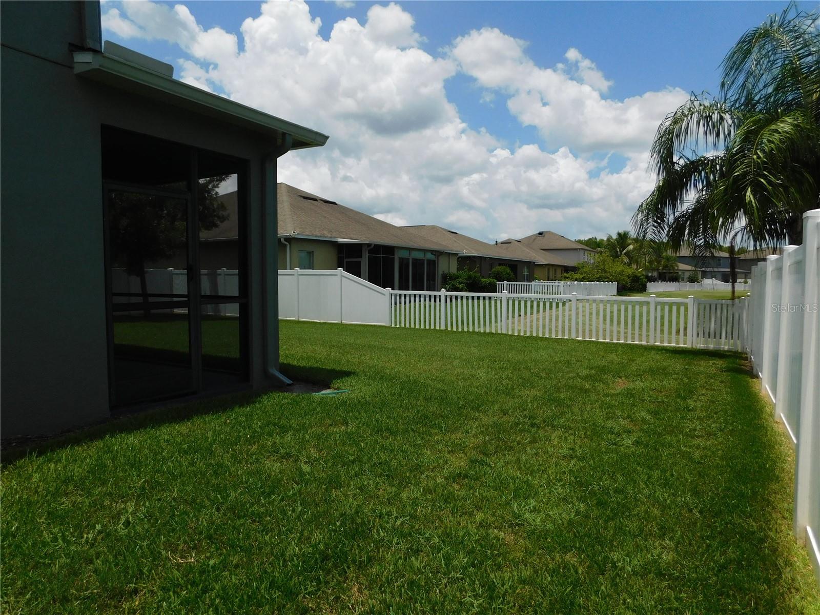Right side yard