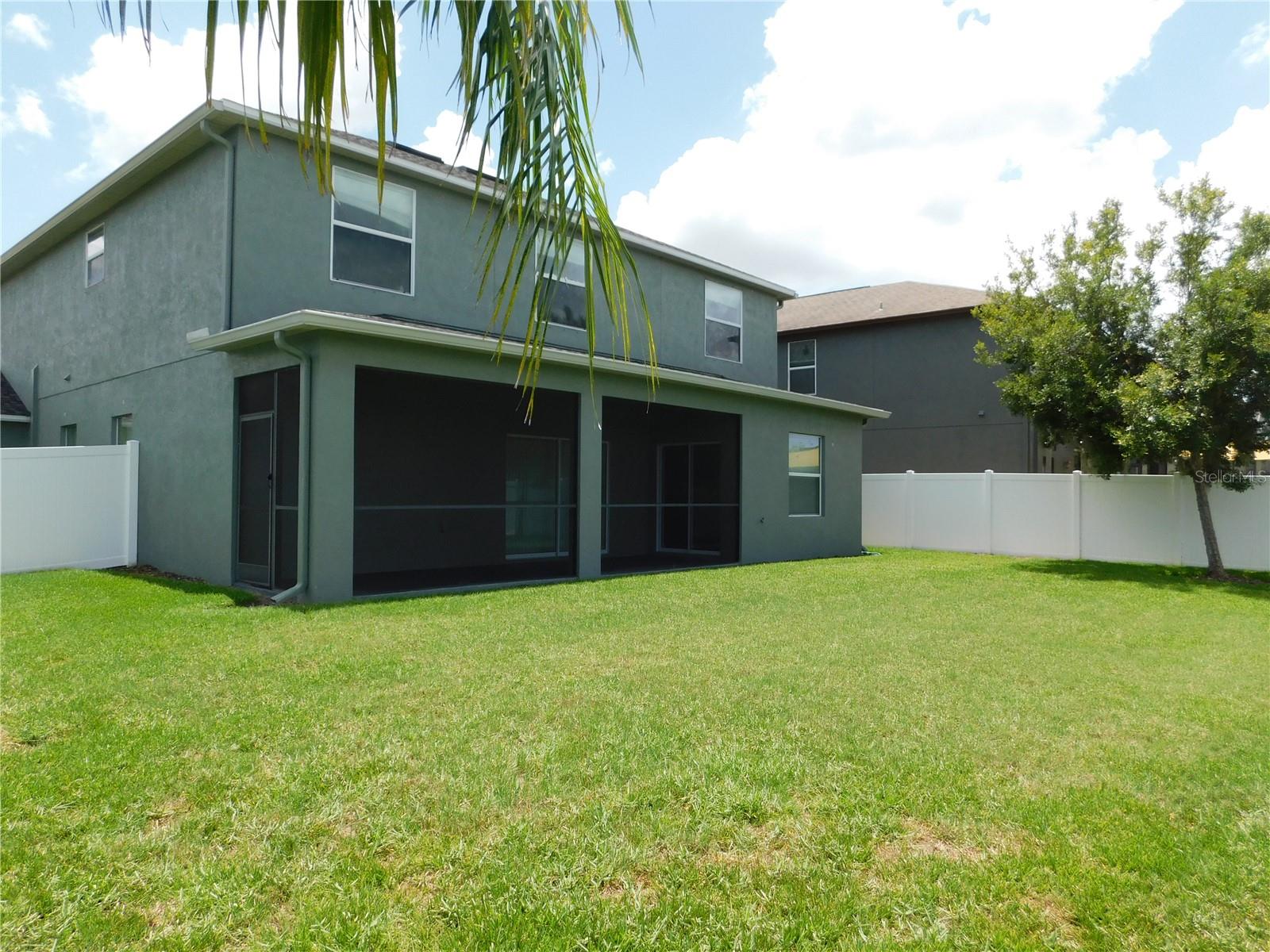 Back of home