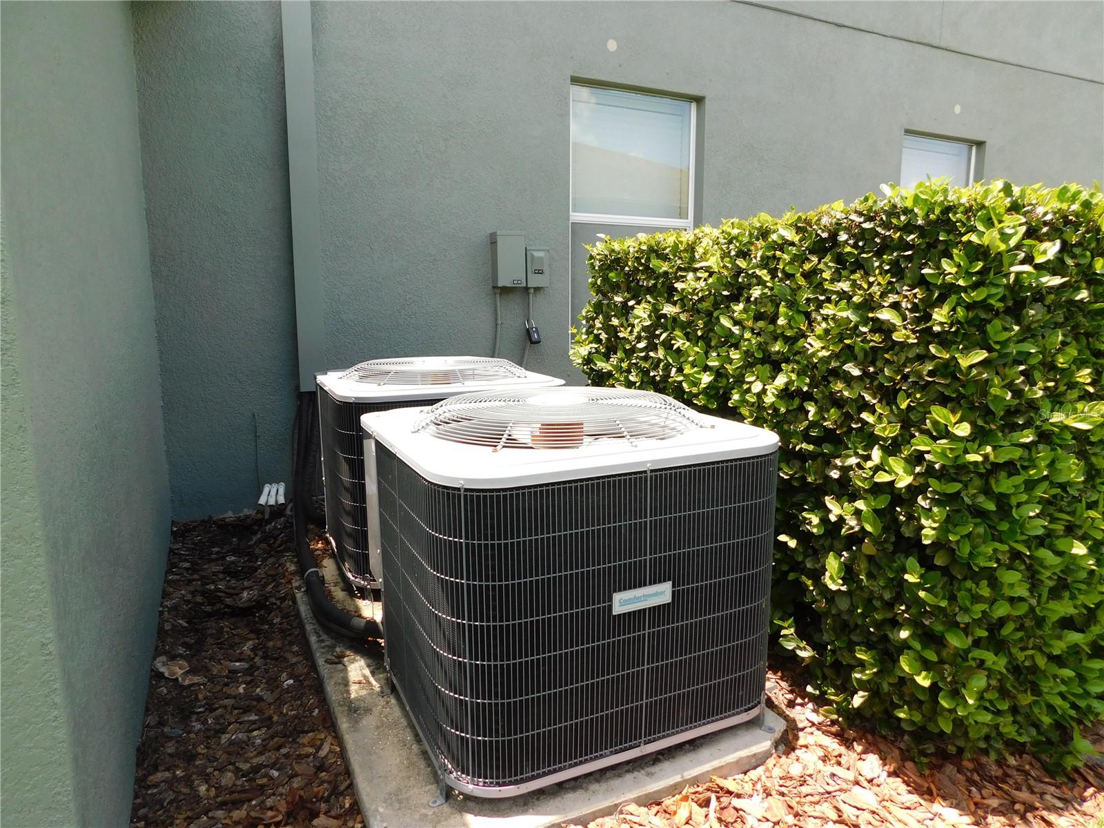 A/C units both replaced 2018