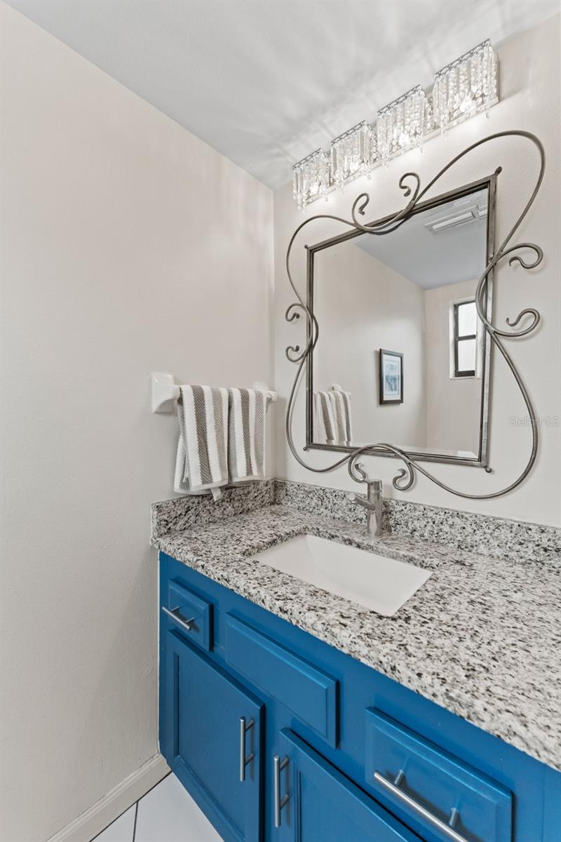 downstairs half bath