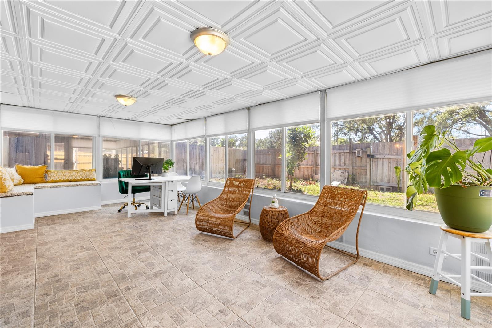 Furnished photos taken of bounus room before the property was vacant. Furniture and decorations do not convey.