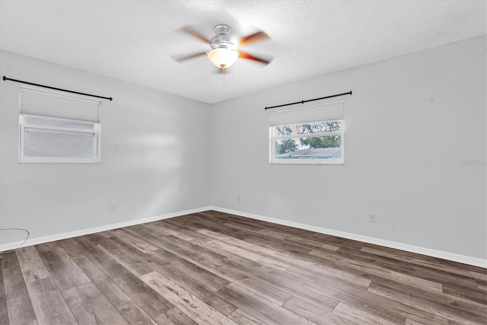 Unfurnished views of bedroom 2 provided to showcase space and support your own decorating ideas.