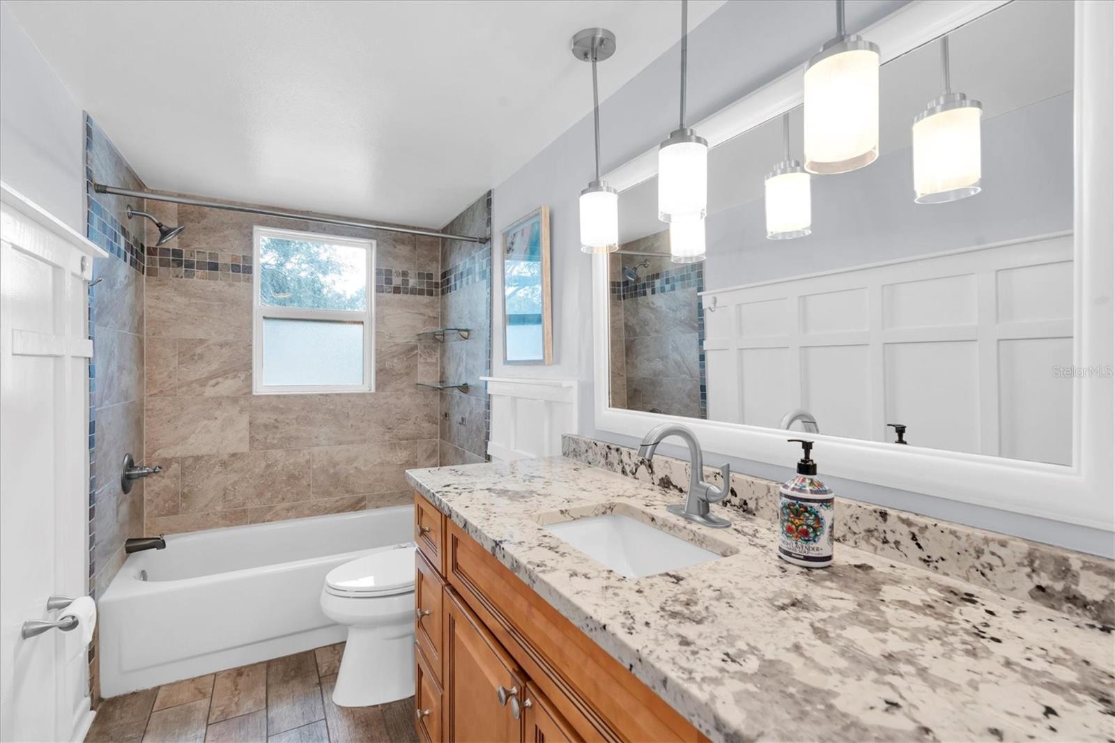 Unfurnished views of bathroom 2 provided to showcase space and support your own decorating ideas.