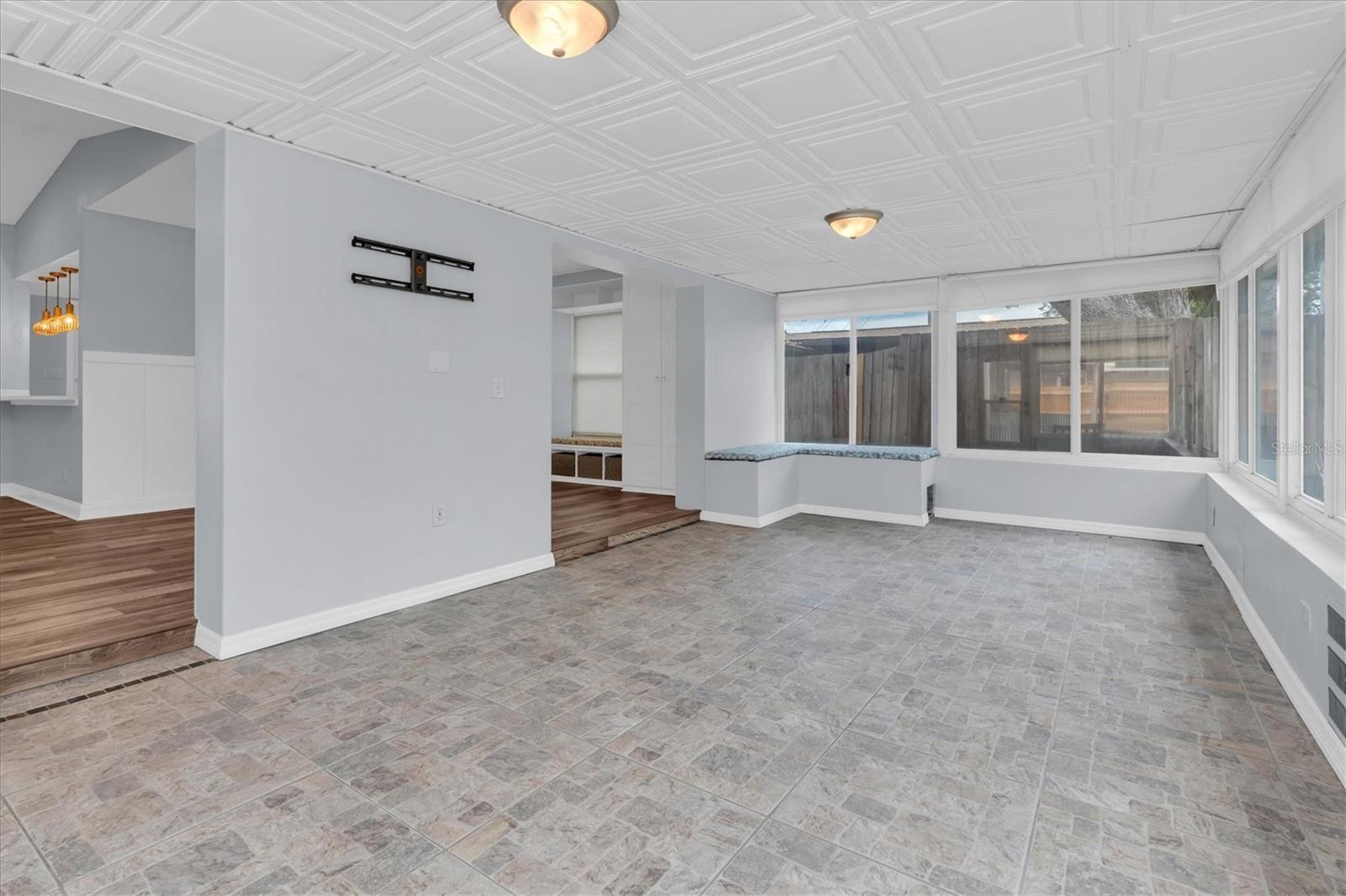 Unfurnished views of bonus room provided to showcase space and support your own decorating ideas.