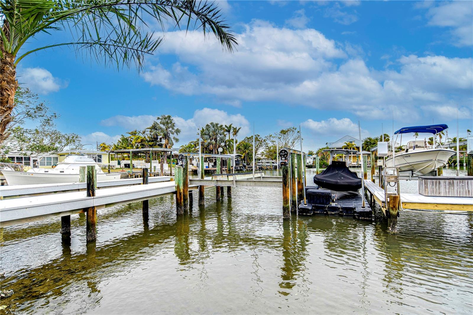 Private boat dock