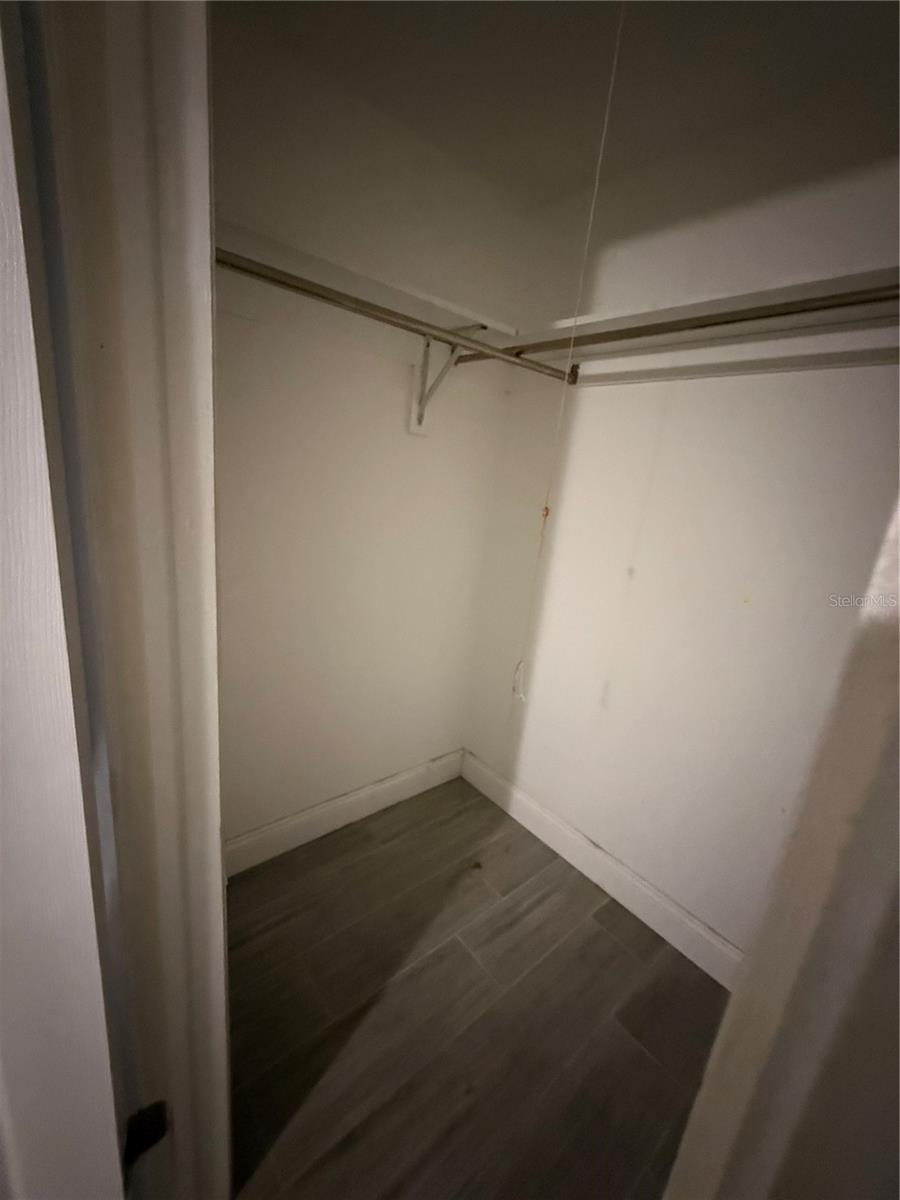 Closet space