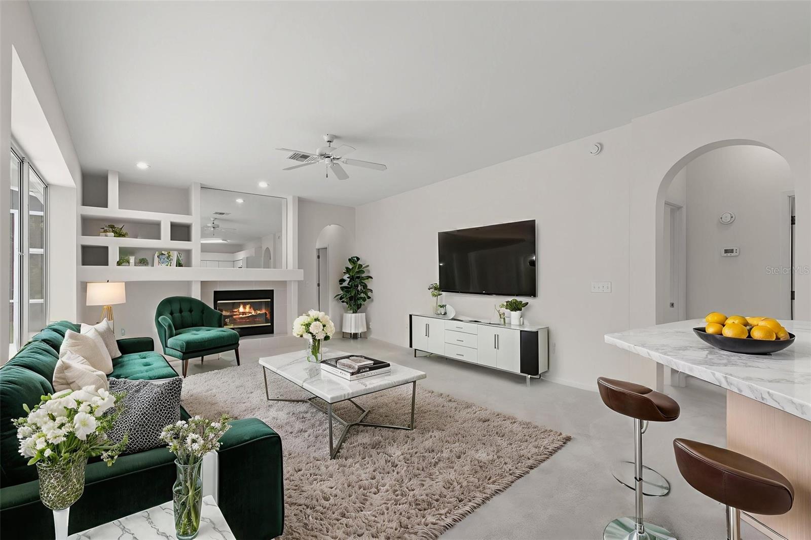 Family Room - Staged