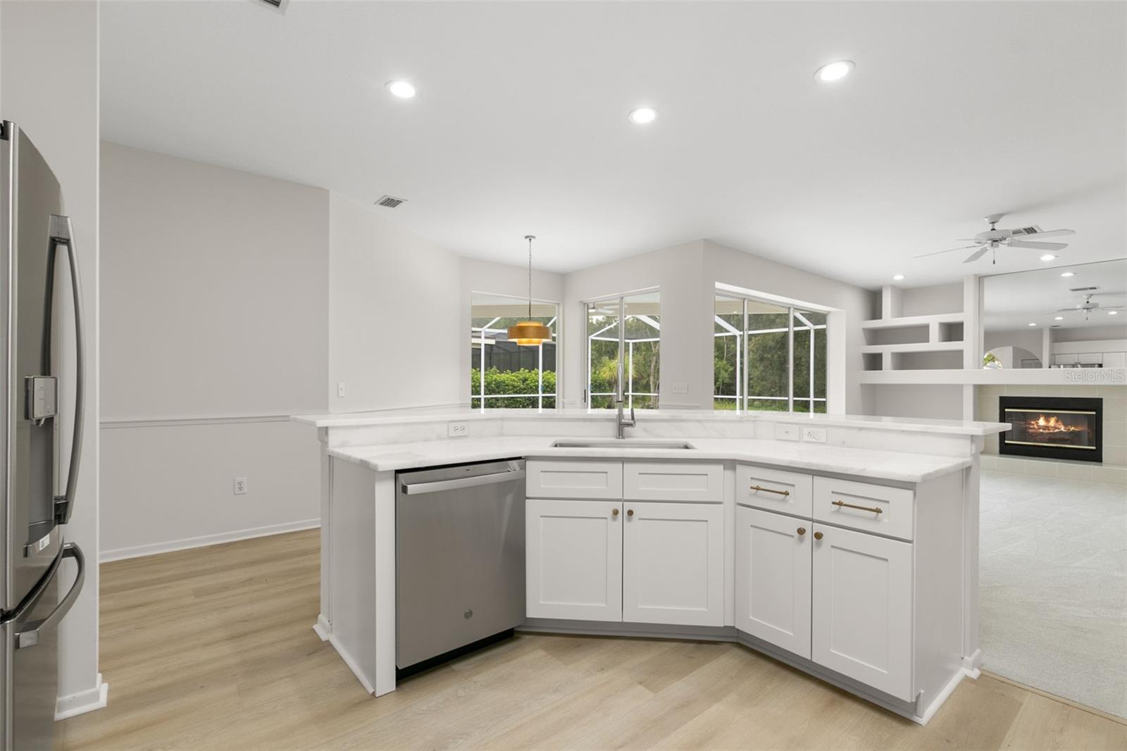 Renovated Kitchen, Family Room
