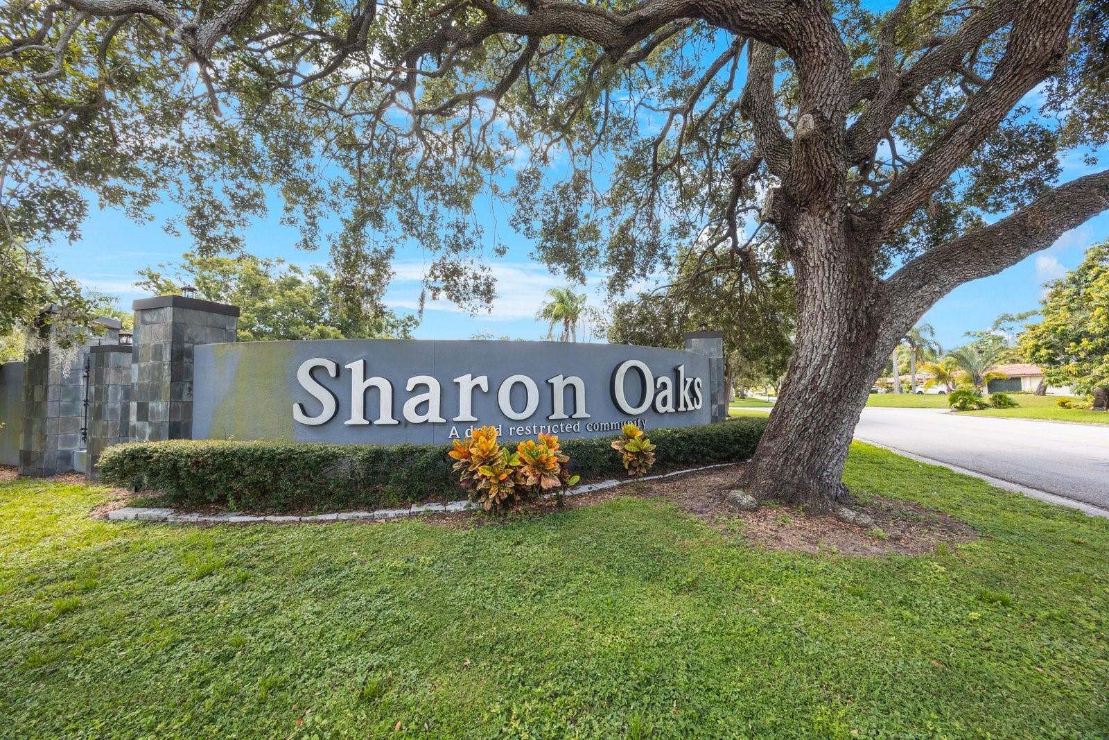 In Beautiful Sharon Oaks!
